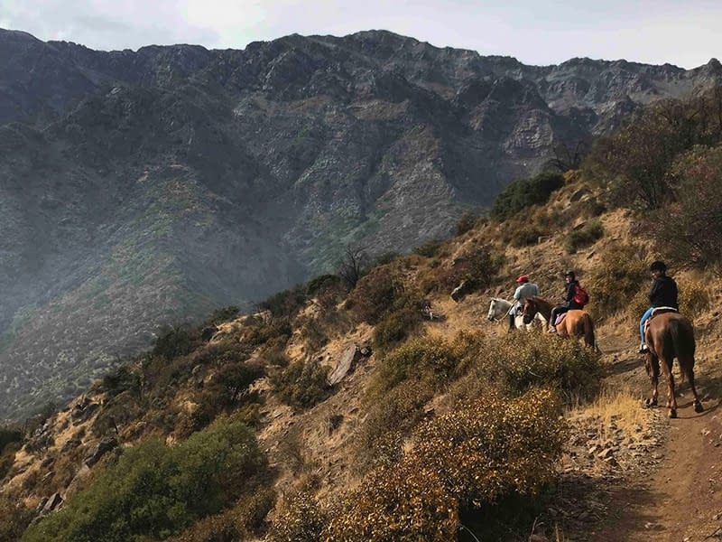 cabalgatas santiago - horse riding santiago chile